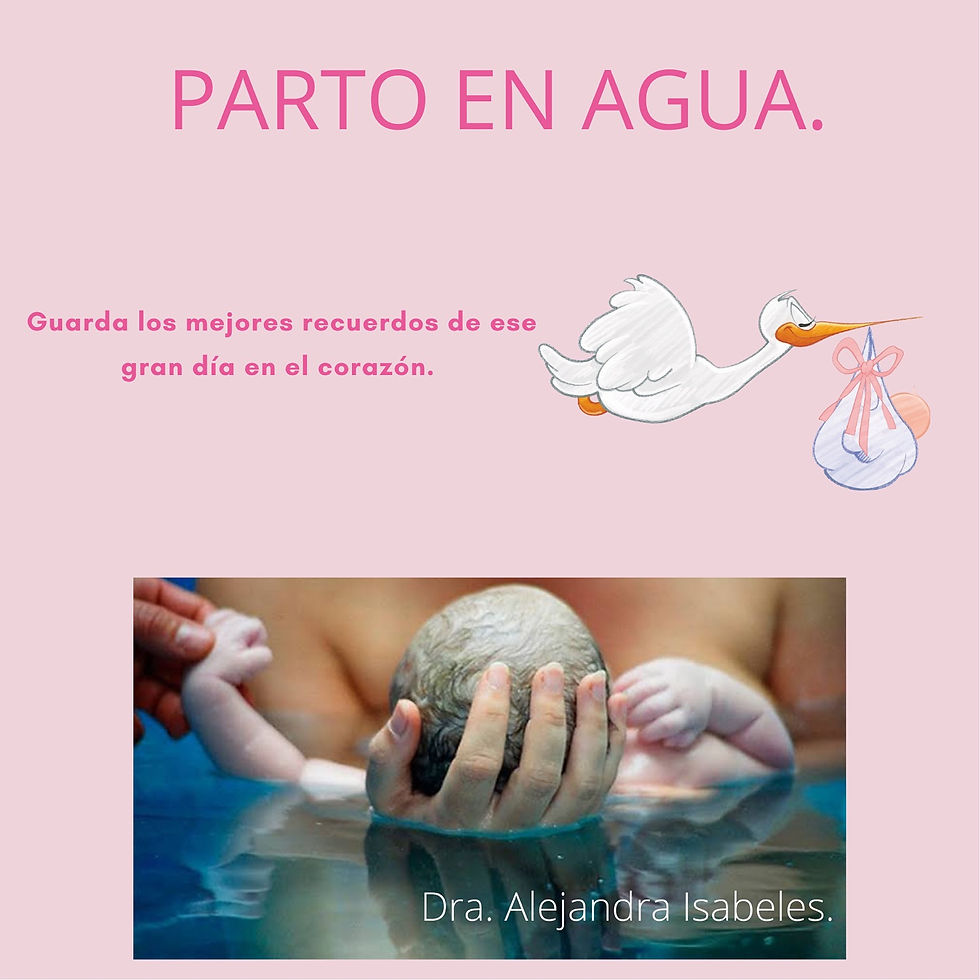 Parto en agua