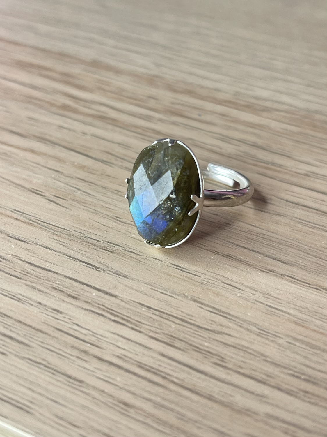 Bague Labradorite en argent