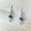 Miniature : Boucles d'oreilles Apatite, argent 925