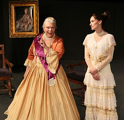 An Untimley Likeness| 2018 365 Women Festival, Rover Dramawerks, Plano, TX. Mar 2018. | Deborah Clark as Catherine, Melanie Doyle as Vigee-Le Brun