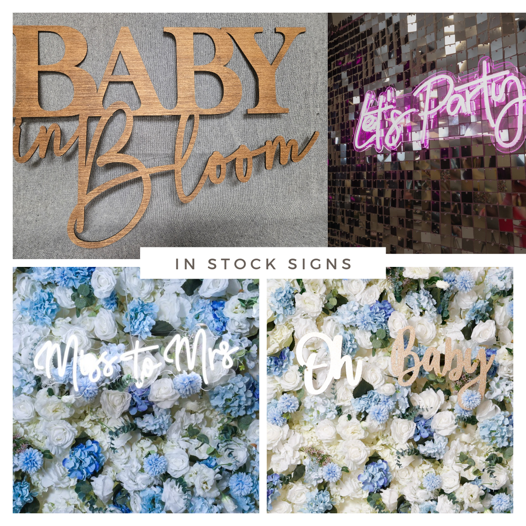 Event Signs for Rent: Set the Scene