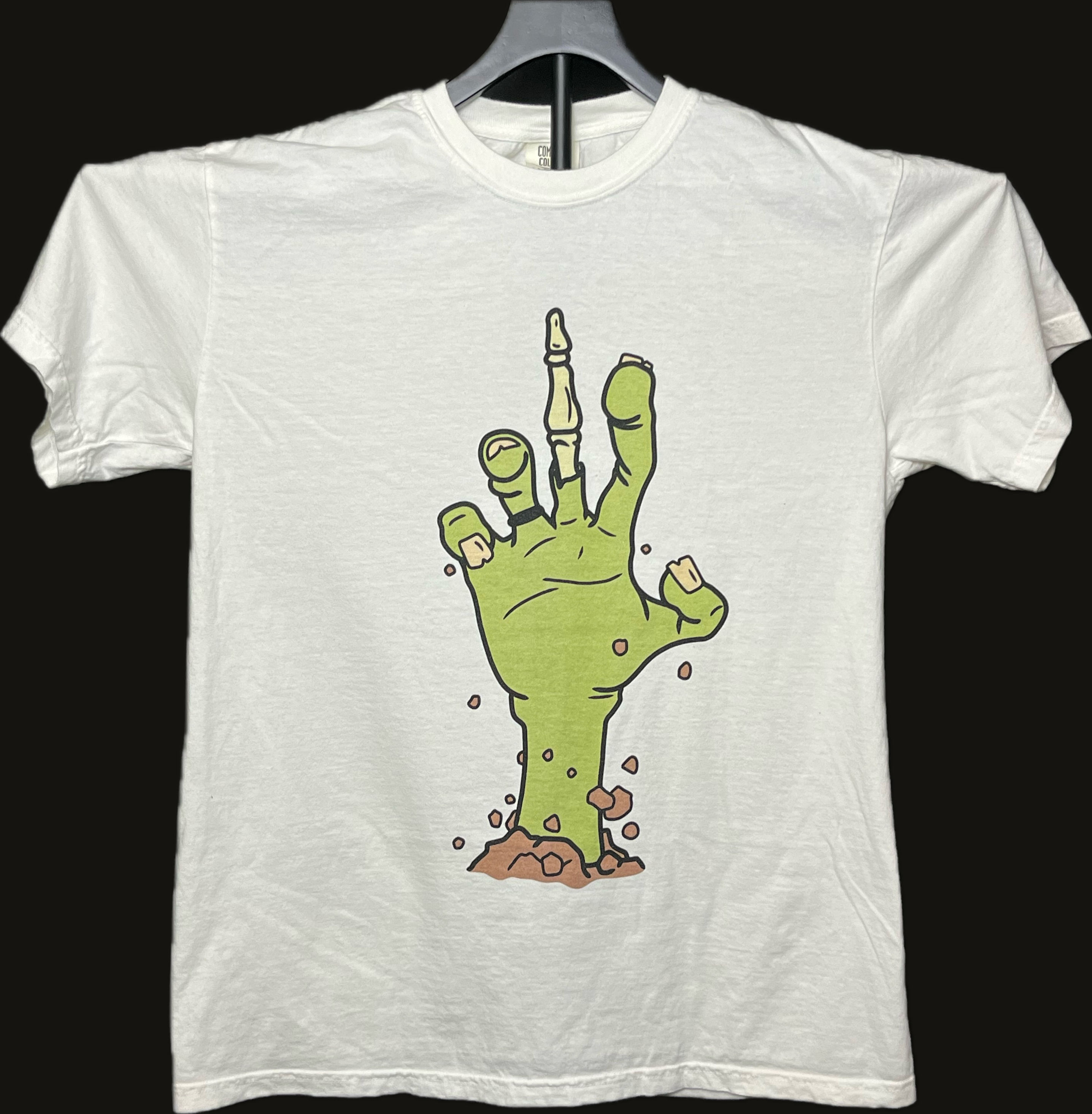 White "Zom-B Boi" Logo T-Shirt