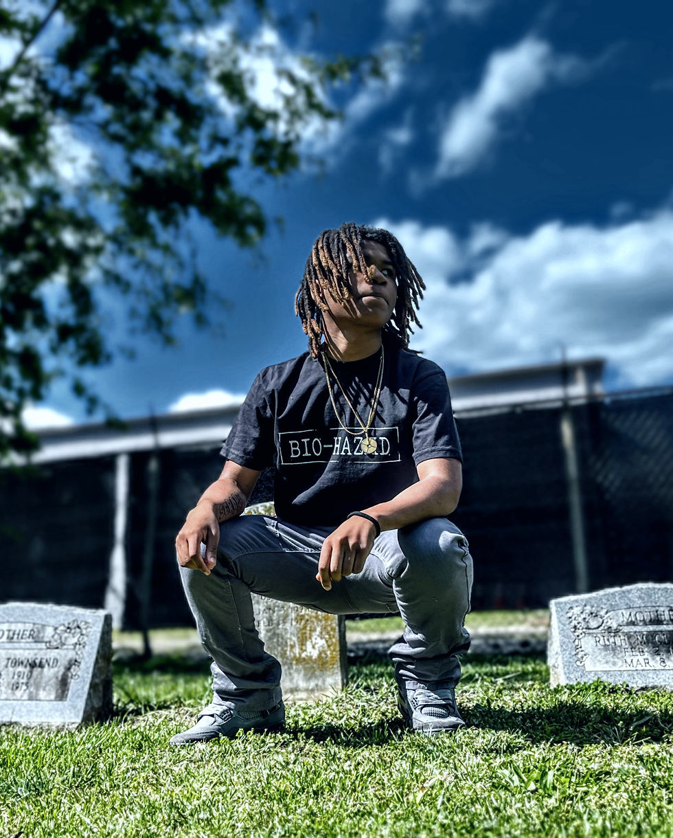 Thumbnail: Black Bio-Hazrd Logo T-Shirt