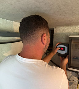 Pose d'un thermostat hors gel