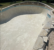 piscine propre avant rénovation
