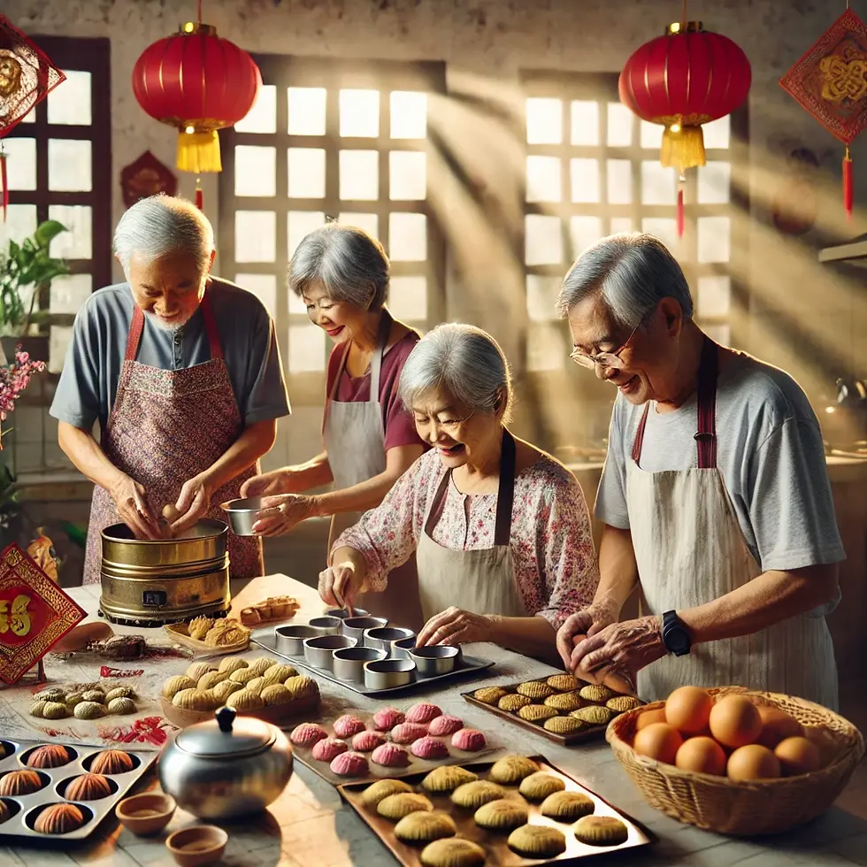 The Buzz of Chinese New Year Preparations