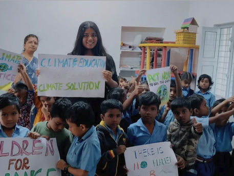 Children's Day Celebration with students