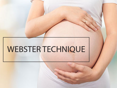 Pregnancy and the Webster Technique