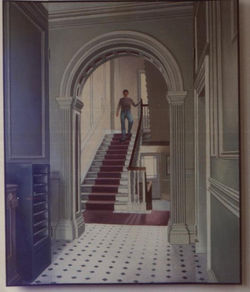 Stranger on the stairs