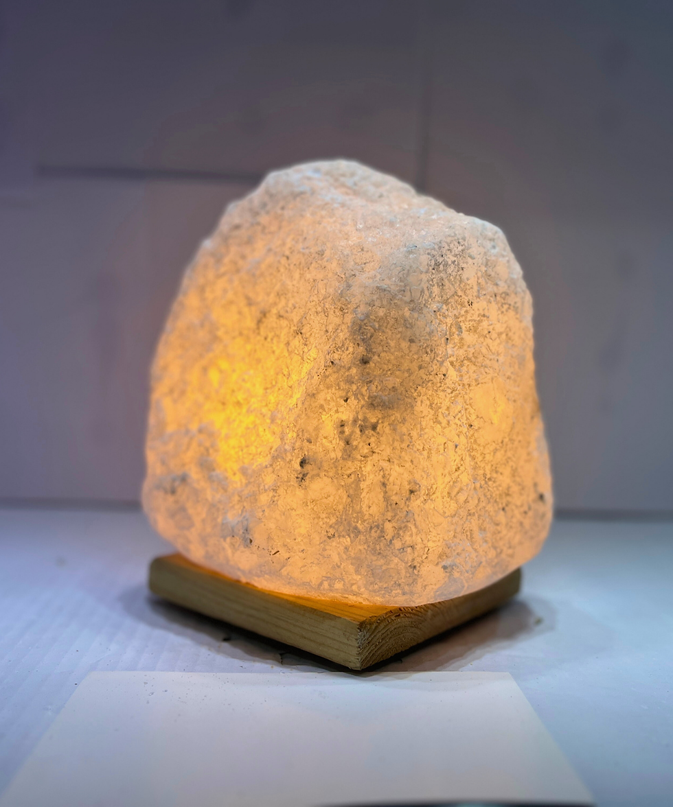 Küçük resim: Kristal Çankırı Doğal Kaya Tuzu Lambası 3-4 Kg