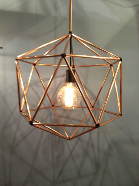 copper pendant