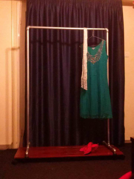 Coat Rack on Wheels 85