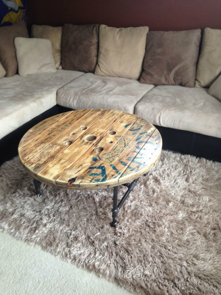 Old Spool Coffee Table 3
