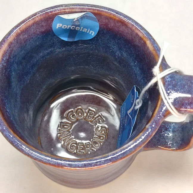 Thumbnail: Ribbed GBD Porcelain Mug