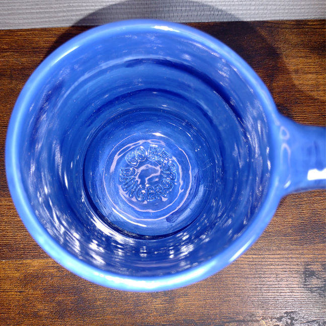 'The God Who Plans Ahead' Porcelain Mug inside