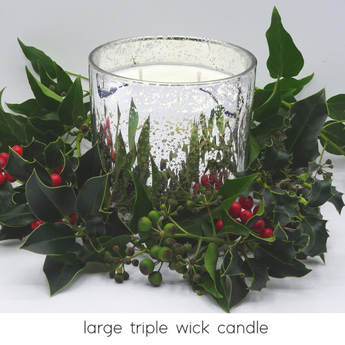 large triple wick candle SOLAS Home