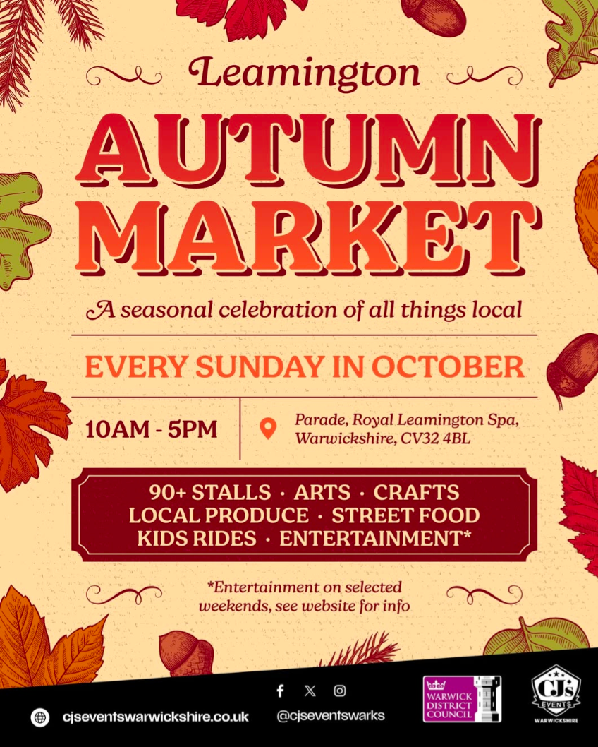 Leamington Spa Autumn Market