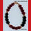 Thumbnail: RED,ONYX W/ GOLD PEARL BRACELET