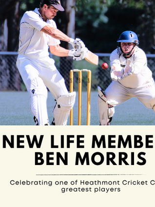 NEW Life Member Announced: Ben Morris