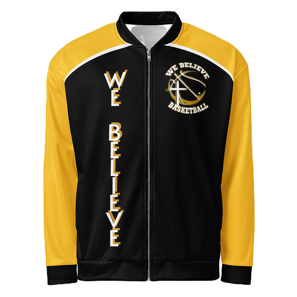 WE BELIEVE Bomber Jacket