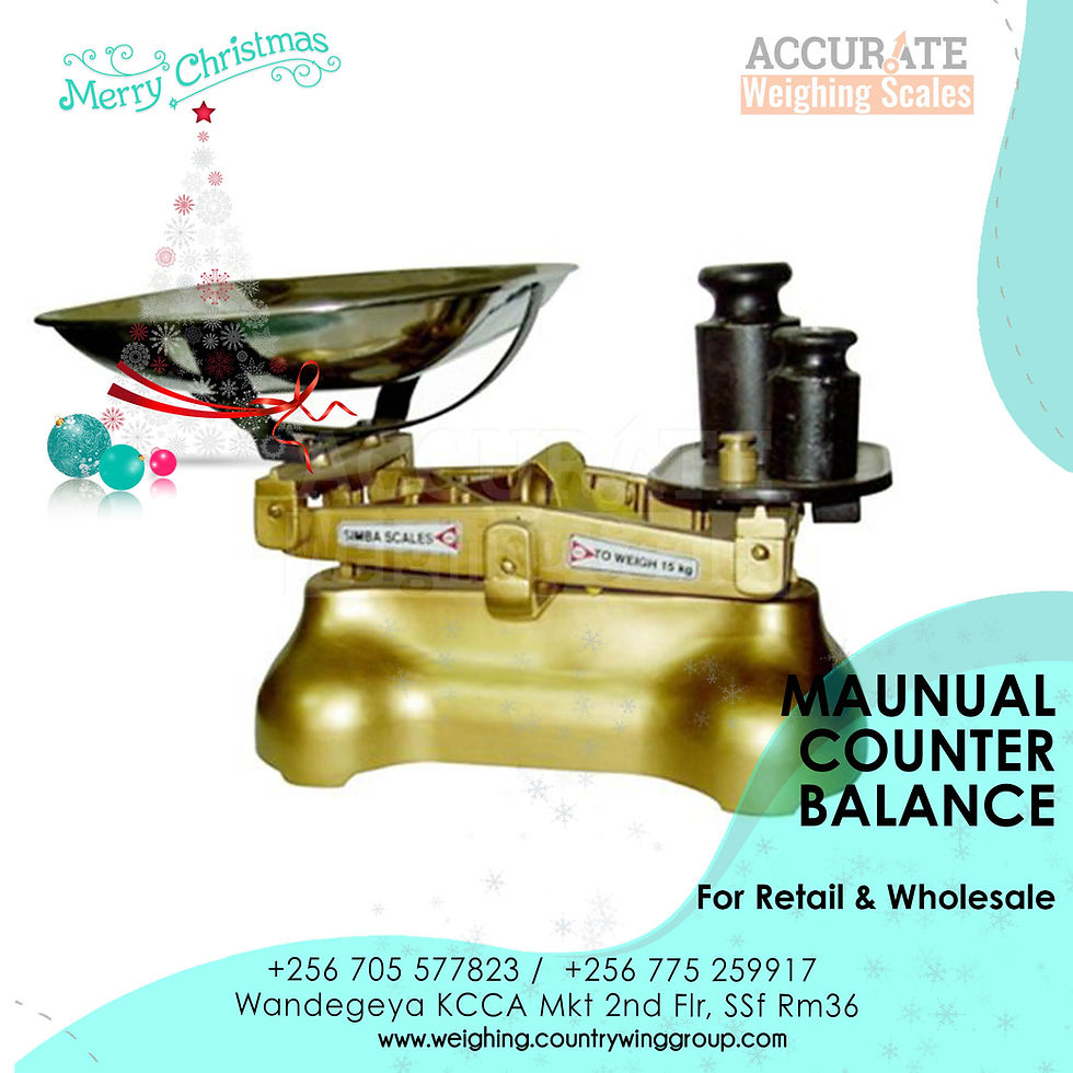 counter manual balance