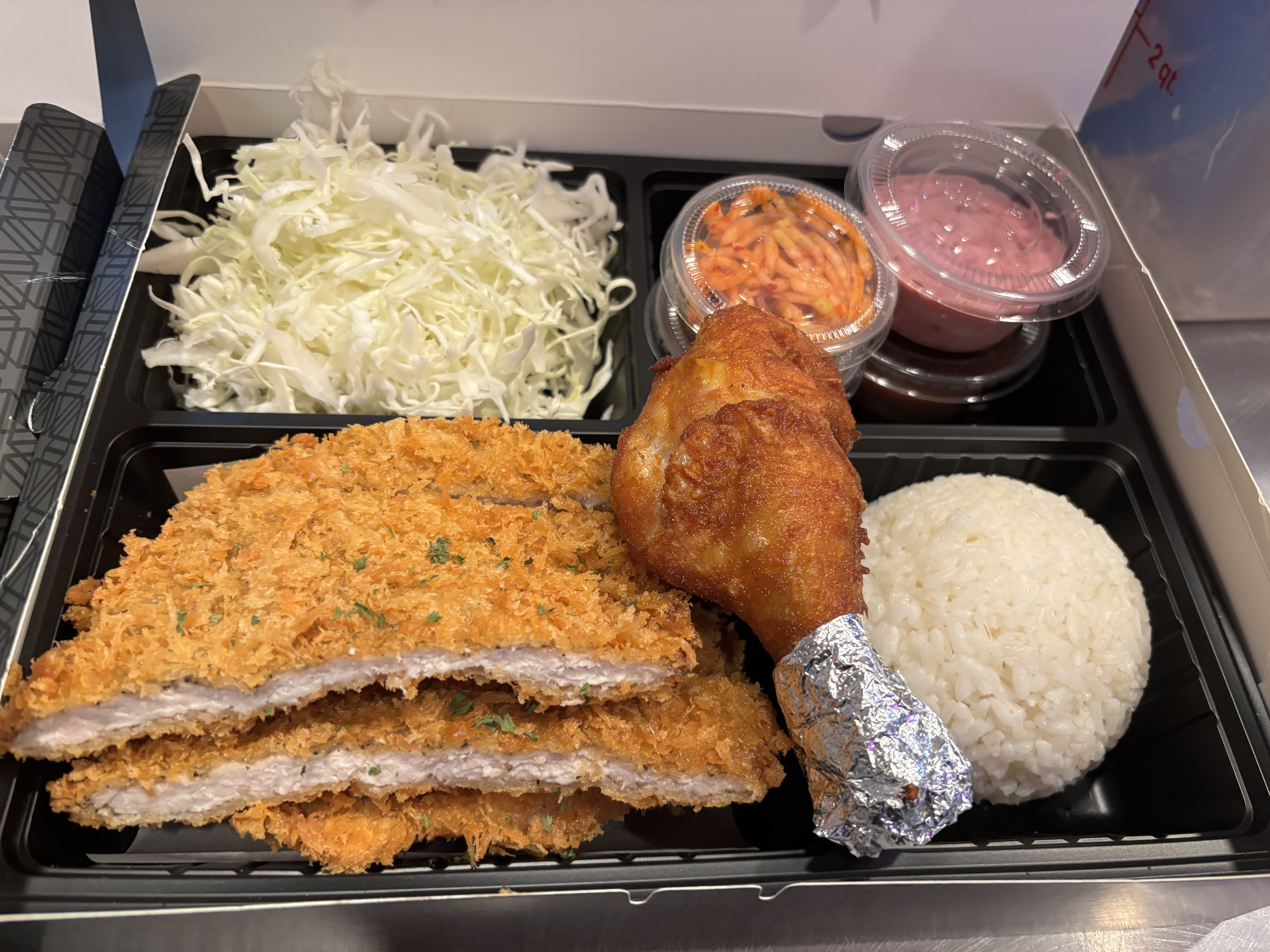 Arranged Food and Objects