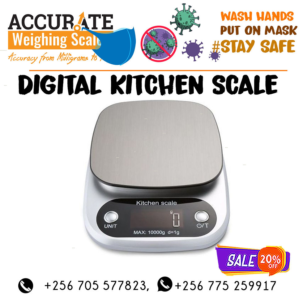 LED display kitchen scale models come with an adapter that can be plugged in to power the device. Many models and brands of kitchen scales are available online and at Accurate Weighing Scales’ store.