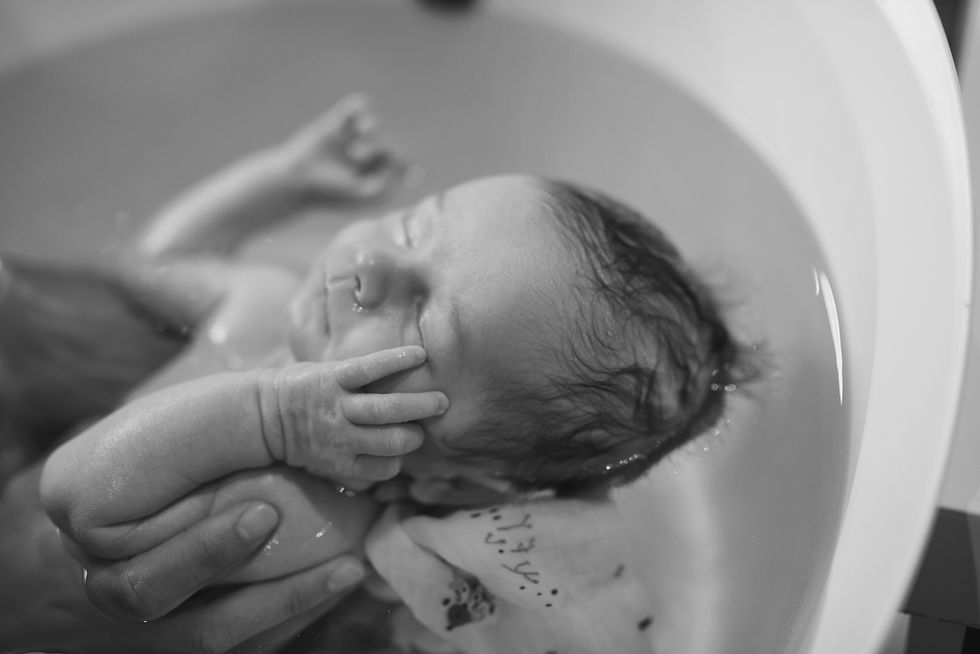 Thalasso bain bébé