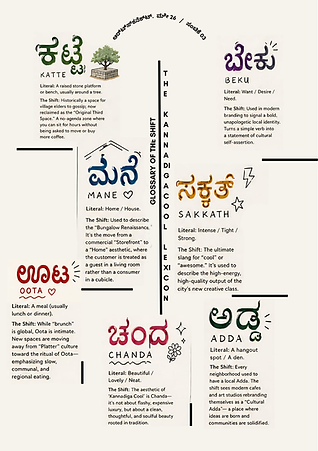 THE ‘KANNADIGA COOL’ CULTURE