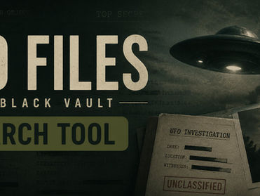The Black Vault lança ferramenta para busca no acervo do site