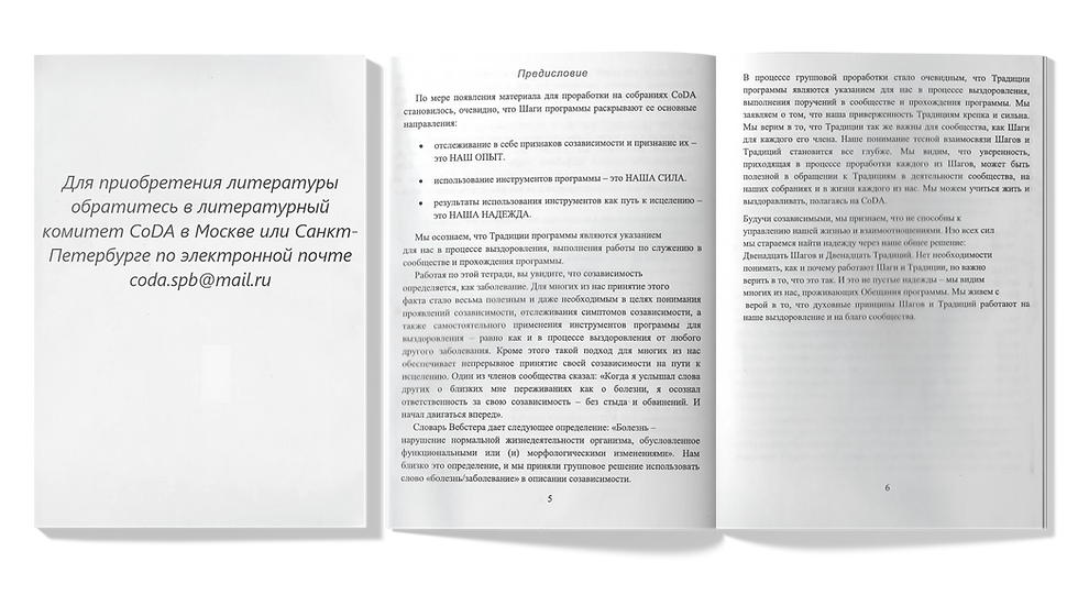 Рабочая тетрадь "Двенадцать Шагов и Двенадцать Традиций"