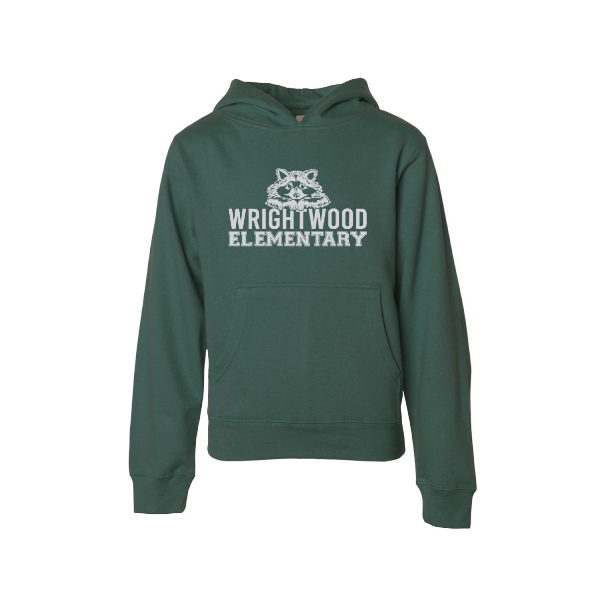 WWE Youth Forest Green Hooded Sweatshirt