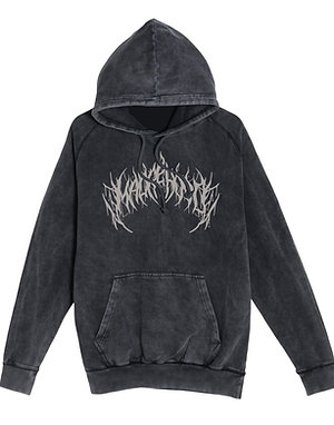 Madrehood™ Metal Vintage Black Hoodie