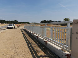 Guardrail installation