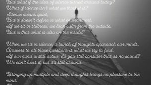 Is Silence What We Think It Is? 