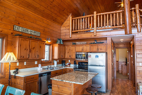 Roy Lodge kitchen