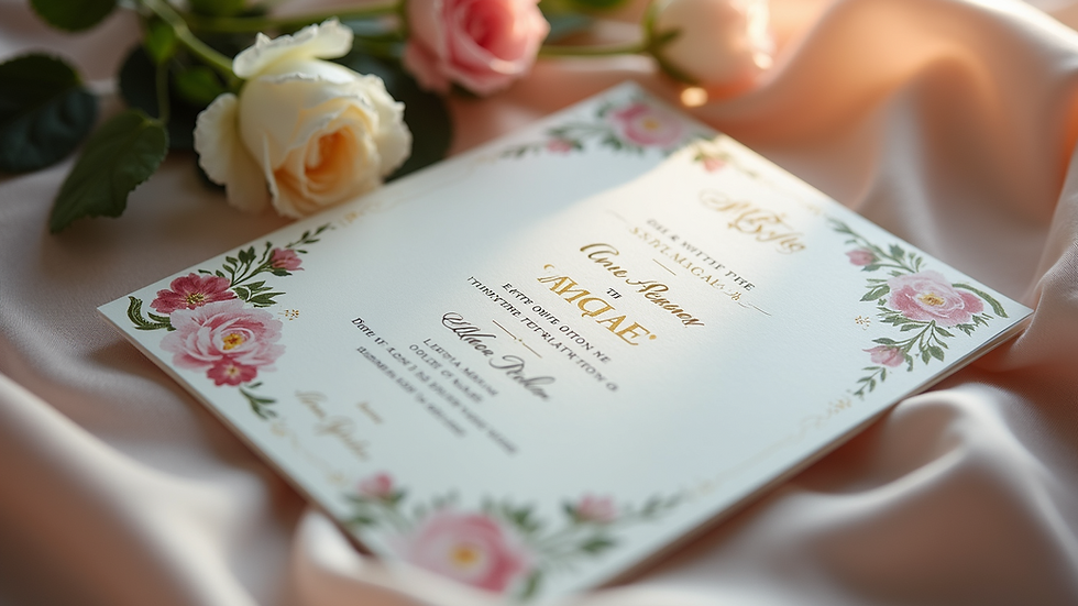 Designing Unique Wedding Invitations Online
