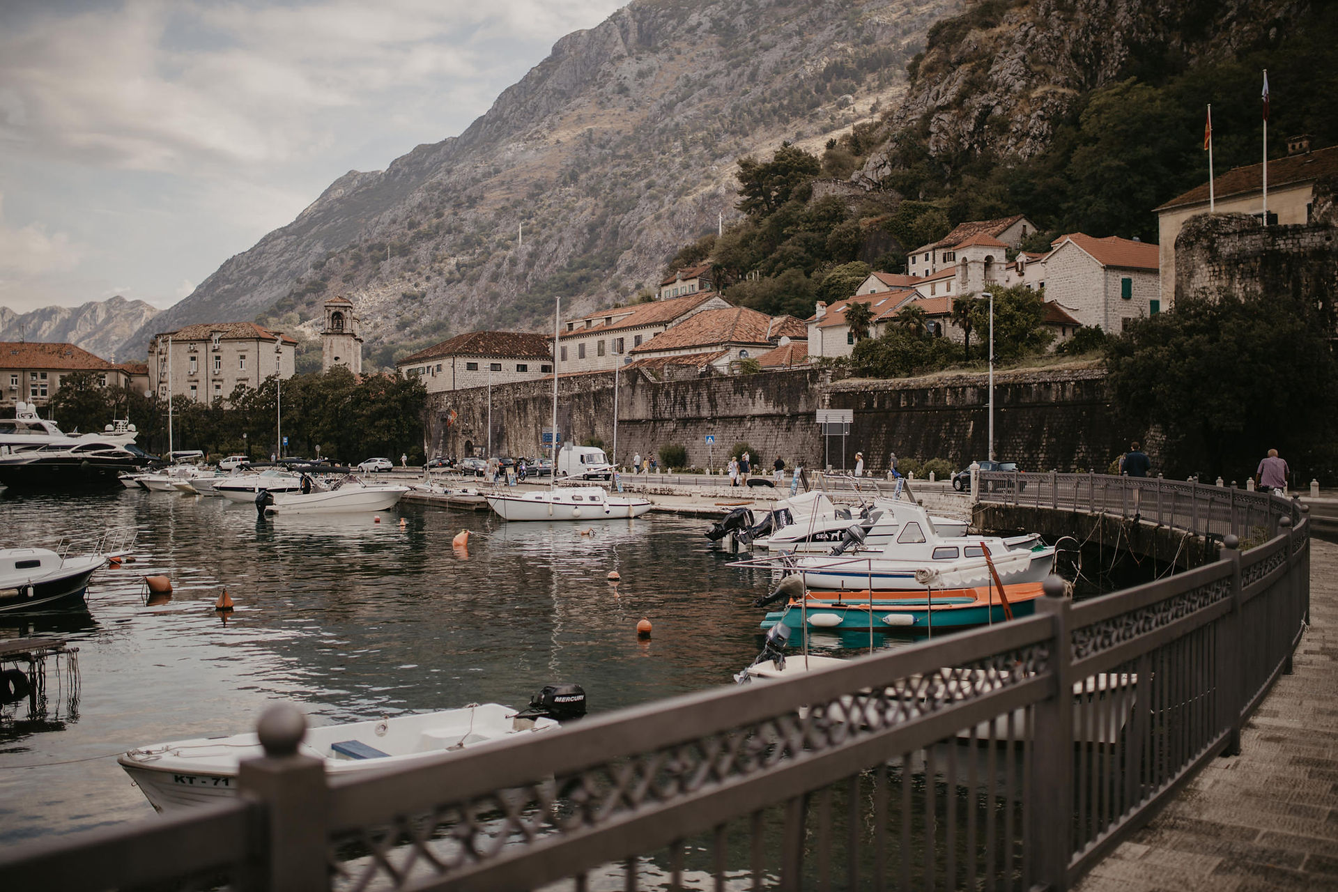 port in Kotor, Montenegro