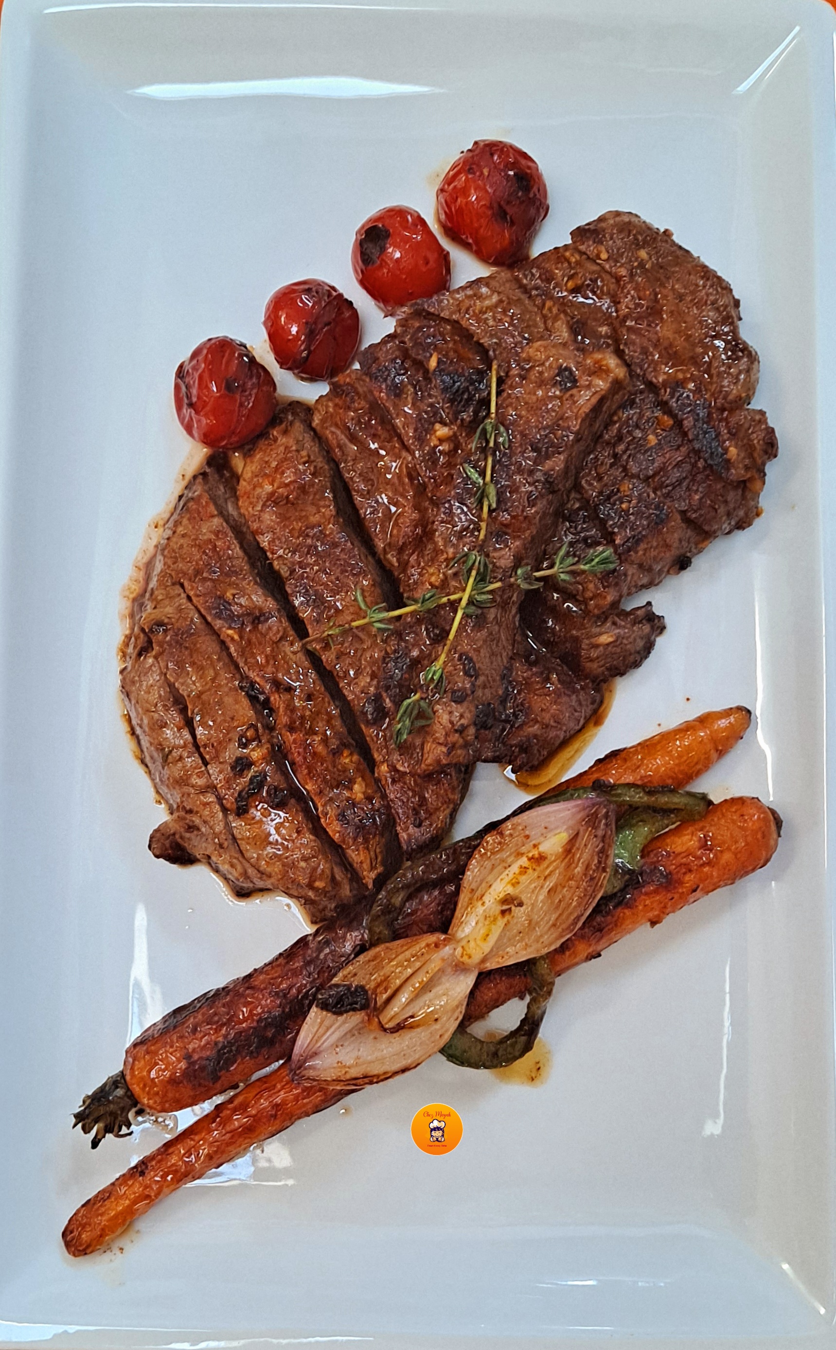 Arranged Food and Objects