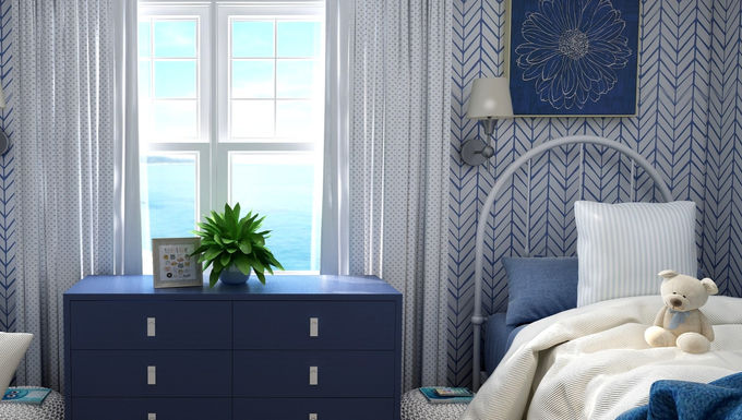 Full Room Design with 3D Rendering