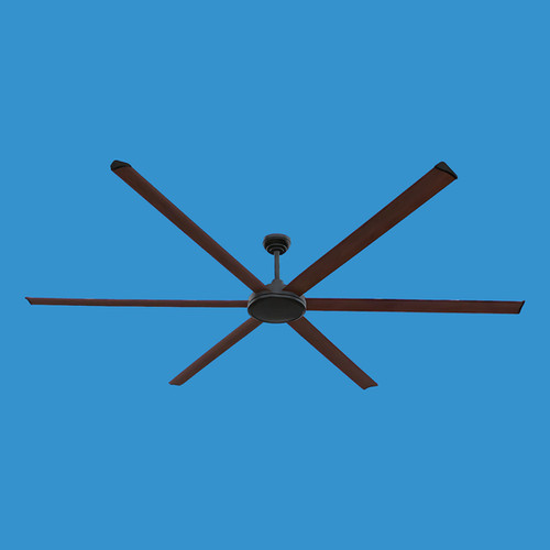 AirLux Dark Timber DC Motor Ceiling Fan | Industrial Style Ceiling Fan