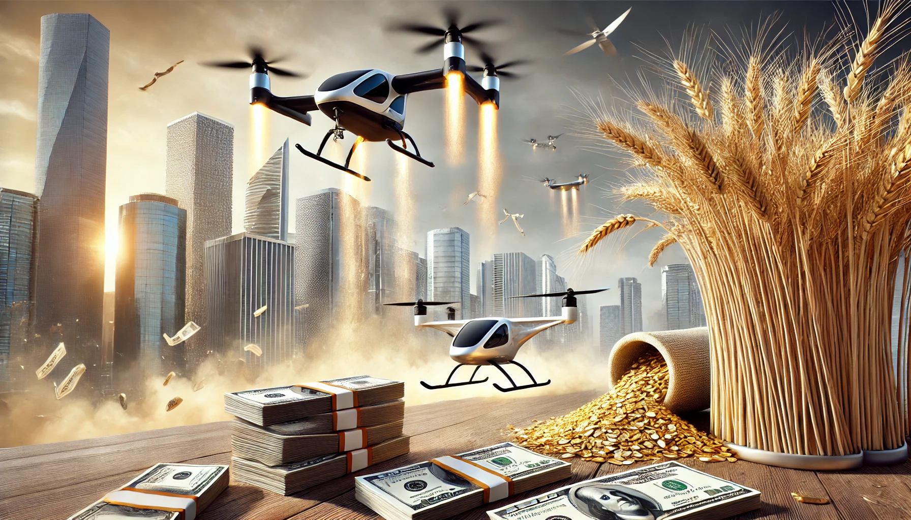 Illustration for the analysis article: Reflecting on the Past Year & Looking ahead - 2025: Separating the wheat from the chaff
