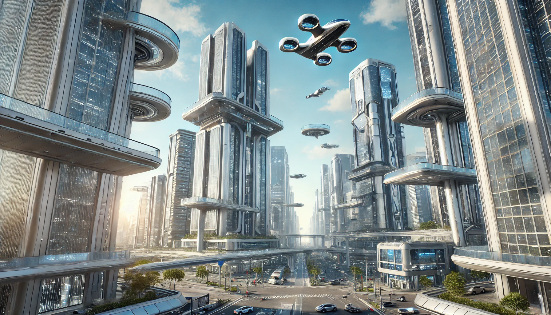 Illustration for the analysis article: Advanced Air Mobility - Dream or Reality?