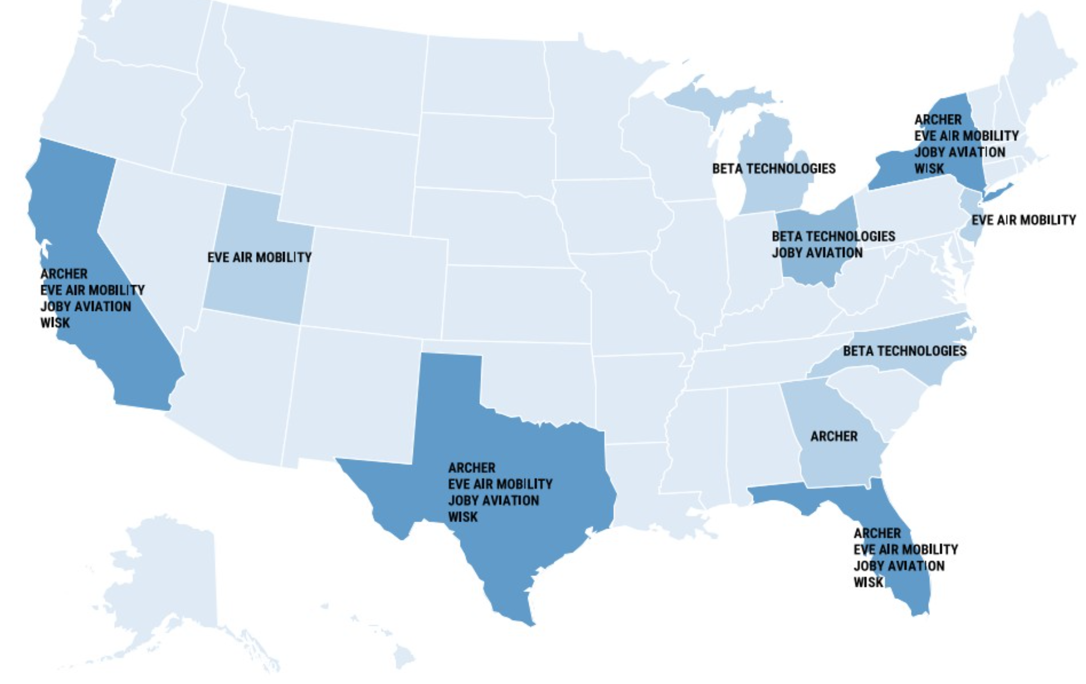 eIPP footprint across the United States