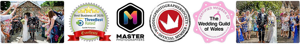 Listed as one of the top Wedding Photographers in Caerphilly since 2012