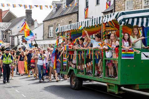 Eyes2Me Photography: Community & Public Event Photography. Celebrations at a public event in Cowbridge, Cardiff.