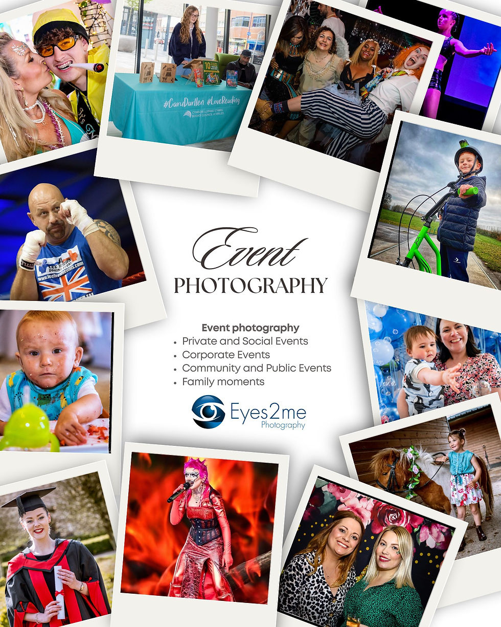 Event Photographer in Caerphilly, South Wales