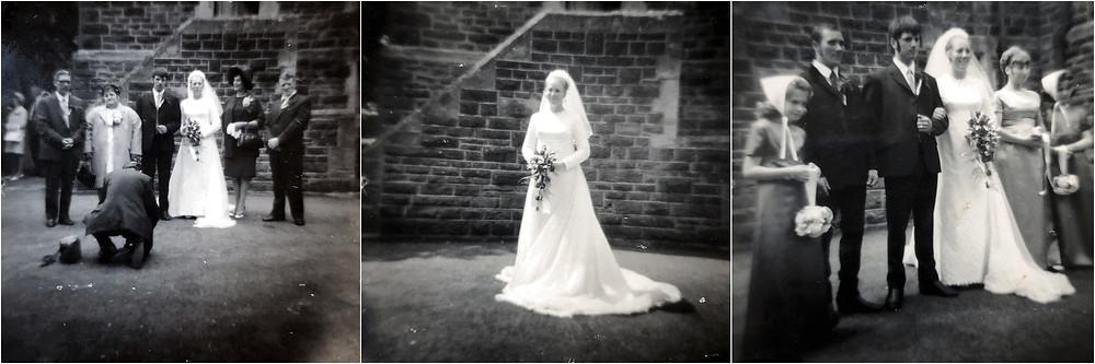 35MM wedding photography in the 70s