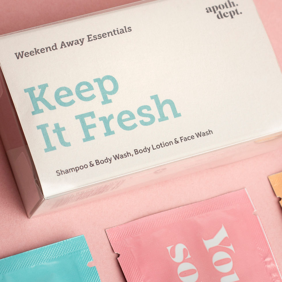 Keep It Fresh - Weekend Away Essentials