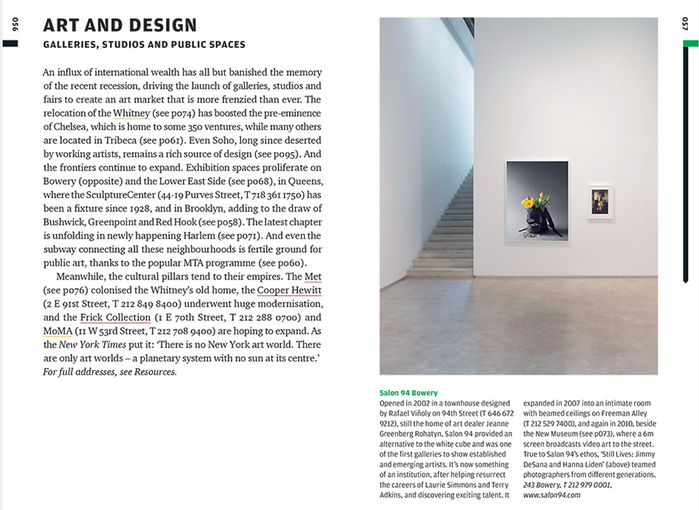 Thumbnail: Wallpaper* City Guide New York